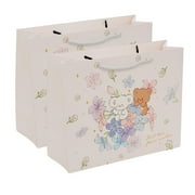 2pcs Gift Bag for Baby,Paper Gift Bag for Newborn,Baby,Gift Wrap Baby Shower Bag - Style:Style 3;